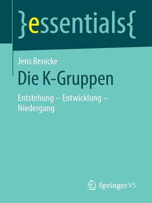 cover image of Die K-Gruppen